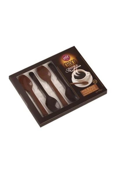Elit Çikolata Spoon Chocolate Choco Spoons Set of 5 54 gr 